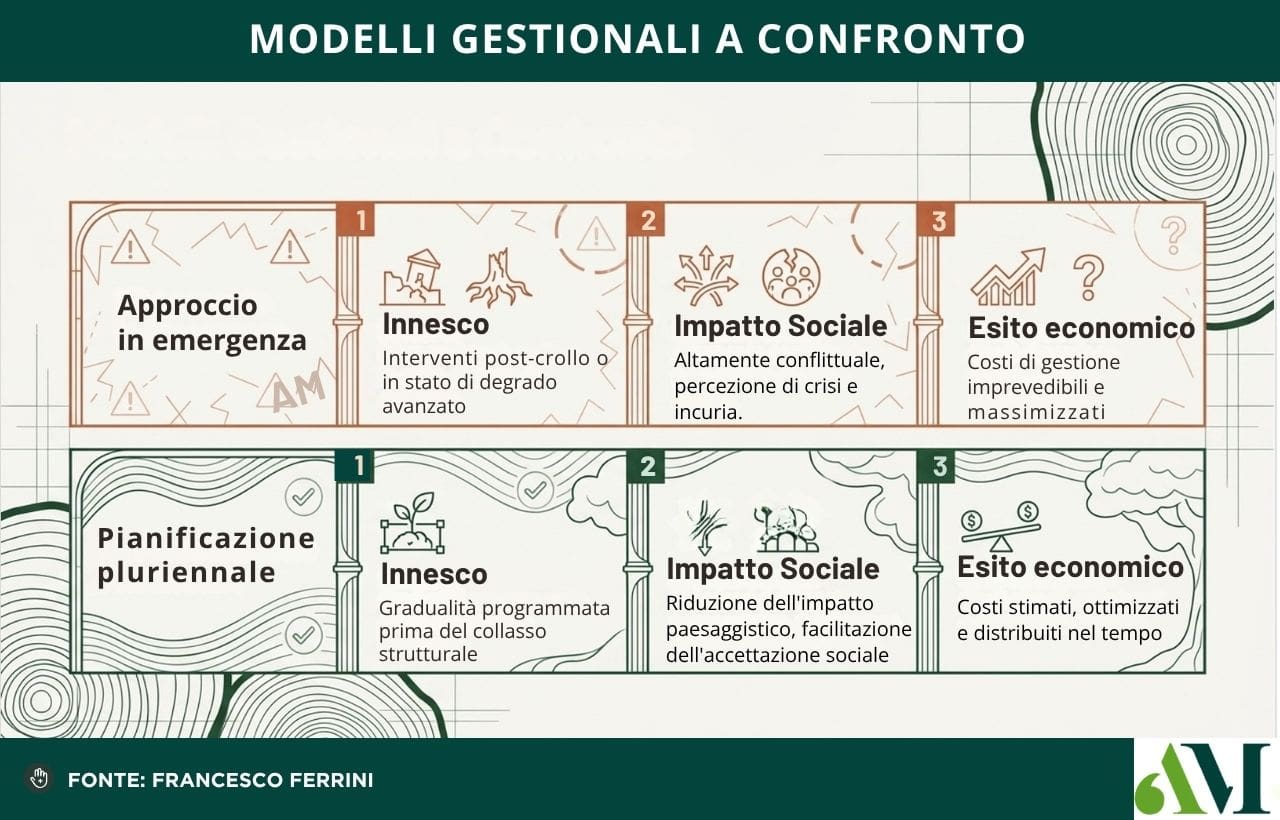 Rinnovare la alberature: rappresentazione grafica modelli gestionali
